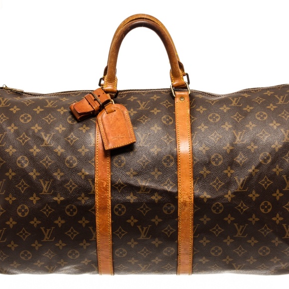 Pre-loved LV Keepall 55 Bandouliere Monogram - Picture 1 of 10